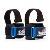 Кистевой ремень с лямкой и клином Schiek 1000 DLC royal blue