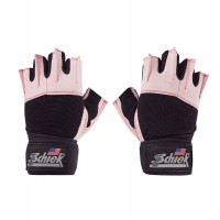 Перчатки женские с напульсником Schiek 540 pink
